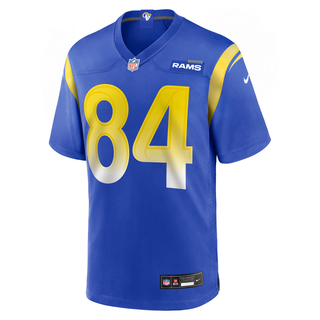 Colby Parkinson Los Angeles Rams Nike Team Game Jersey - Royal Official NFL Team Apparel Football Fan Gear