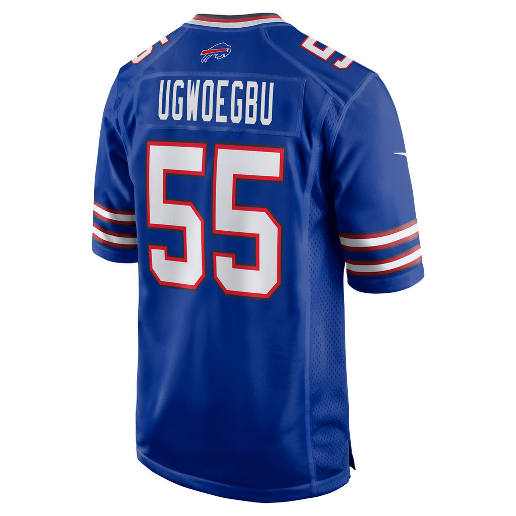 David Ugwoegbu Buffalo Bills Nike Game Jersey - Royal Official NFL Team Apparel Football Fan Gear