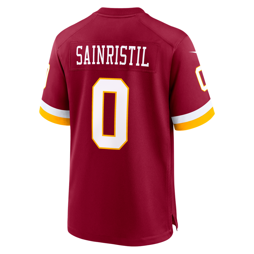 Mike Sainristil Washington Commanders Nike Game Jersey - Burgundy Official NFL Team Apparel Football Fan Gear