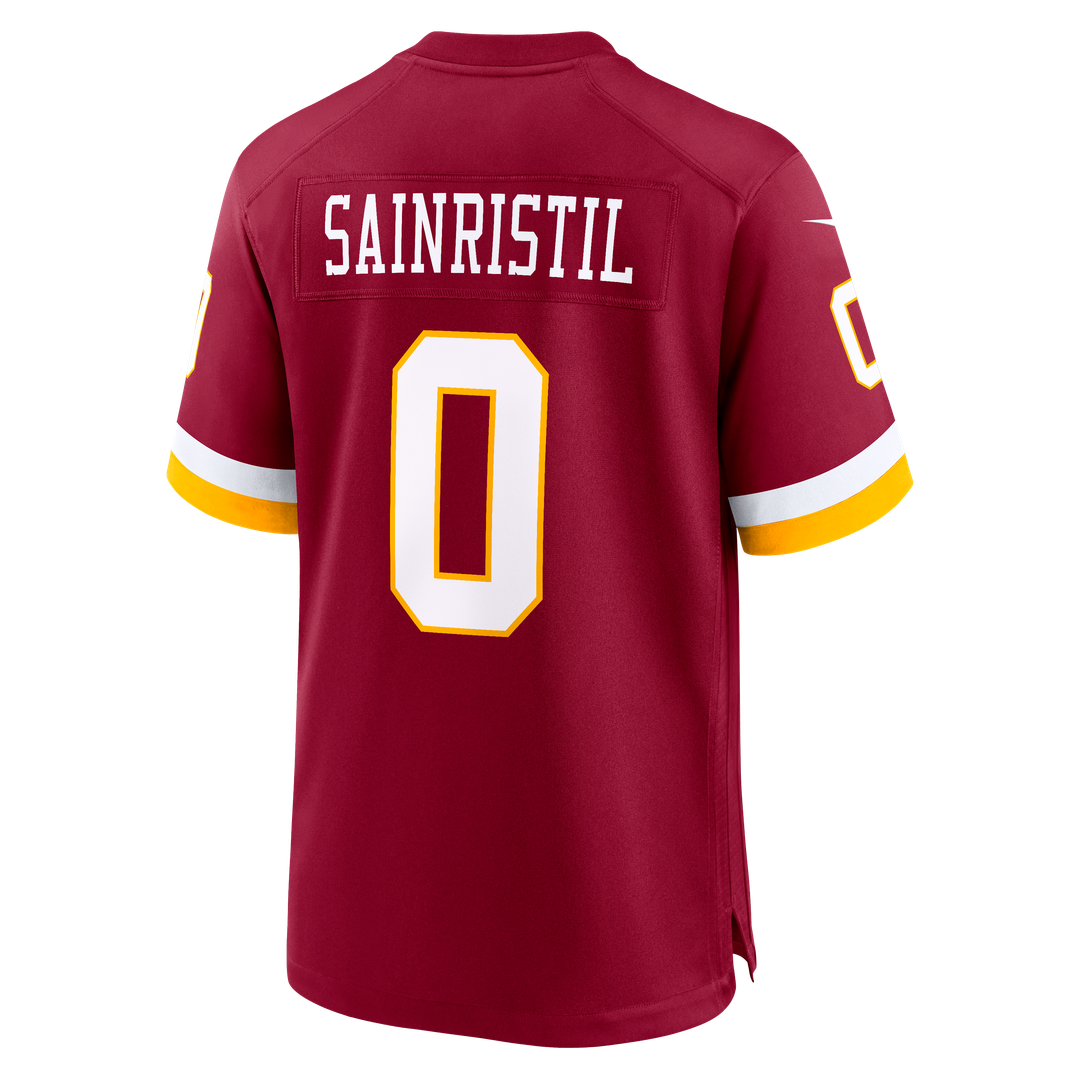 Mike Sainristil Washington Commanders Nike Game Jersey - Burgundy Official NFL Team Apparel Football Fan Gear