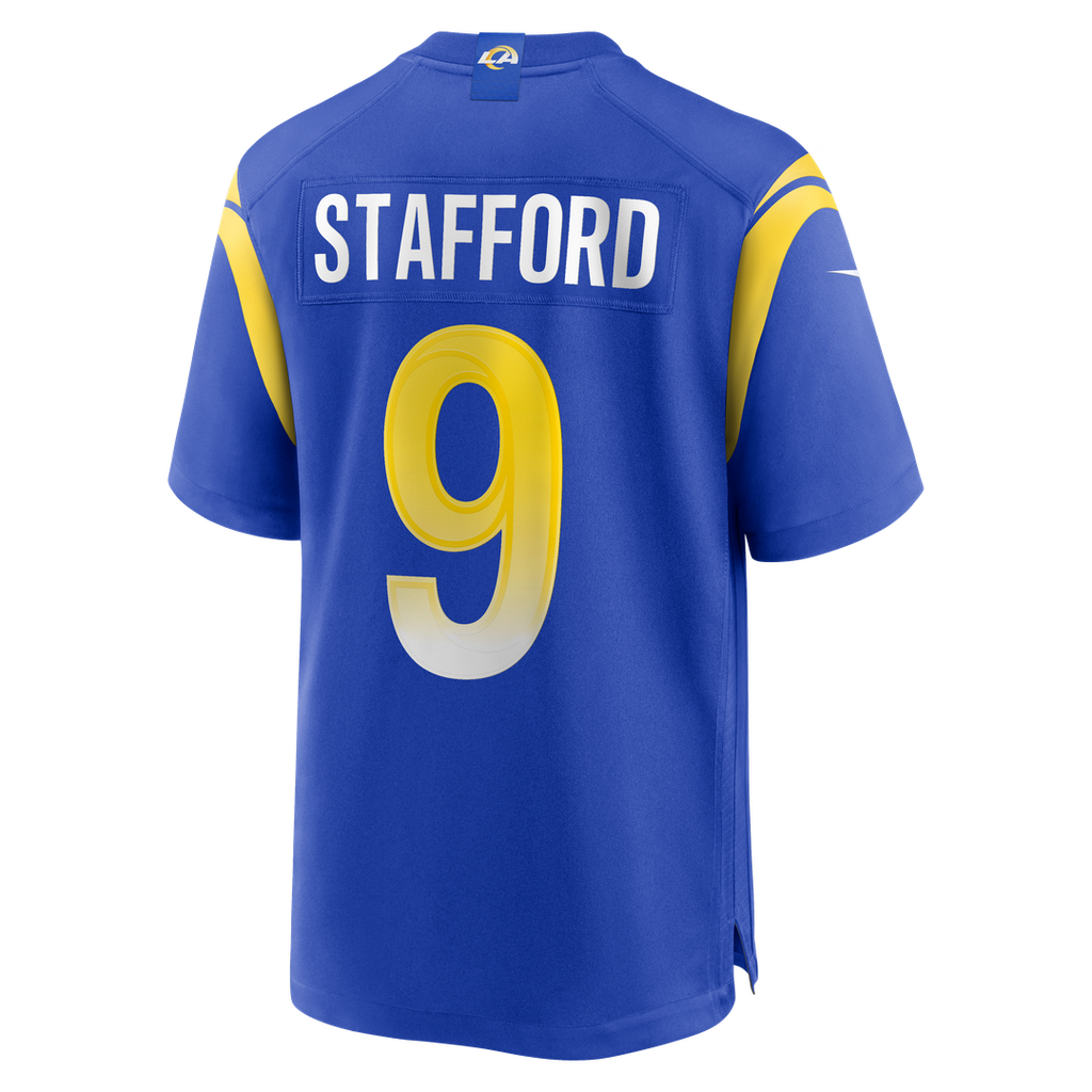 Matthew Stafford Los Angeles Rams Nike Player Game Jersey - Royal Official NFL Team Apparel Football Fan Gear