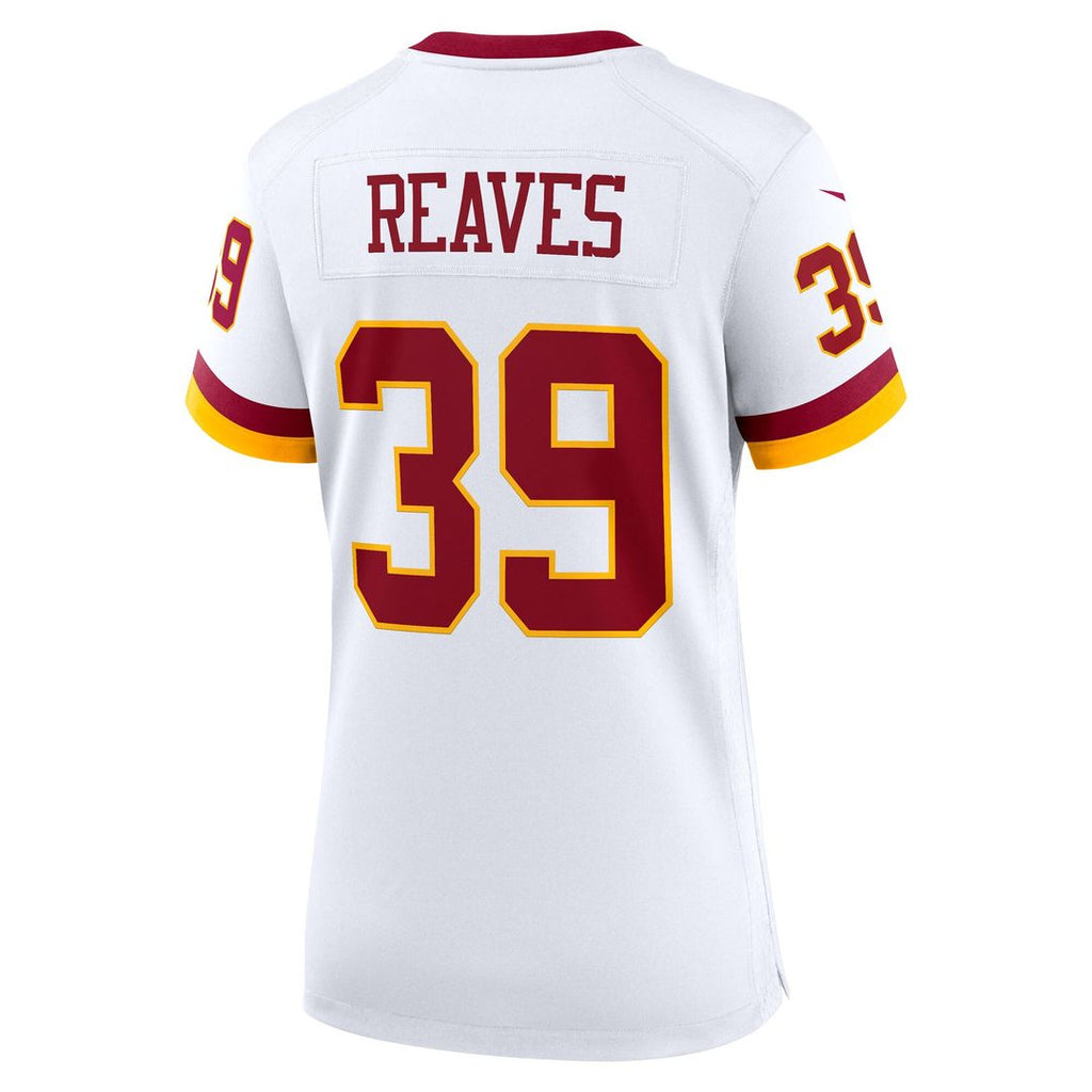 Jeremy Reaves Washington Commanders Nike Women's Game Super Bowl Era Jersey - White Official NFL Team Apparel Football Fan Gear