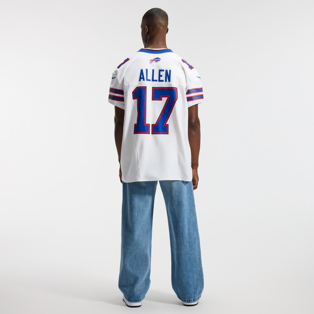 Josh Allen Buffalo Bills Nike Vapor F.U.S.E. Elite Jersey - White Official NFL Team Apparel Football Fan Gear