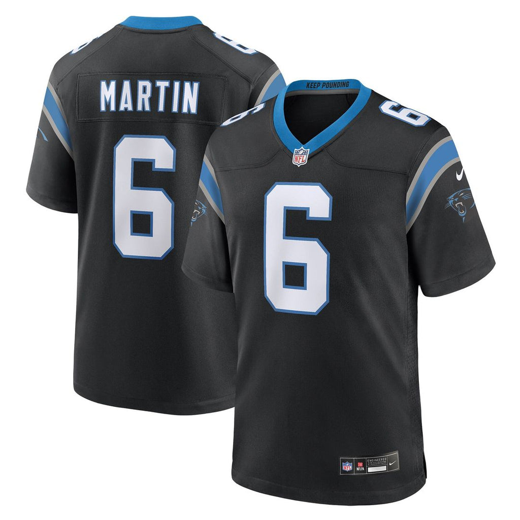 Sam Martin Carolina Panthers Nike Team Game Jersey - Black Official NFL Team Apparel Football Fan Gear