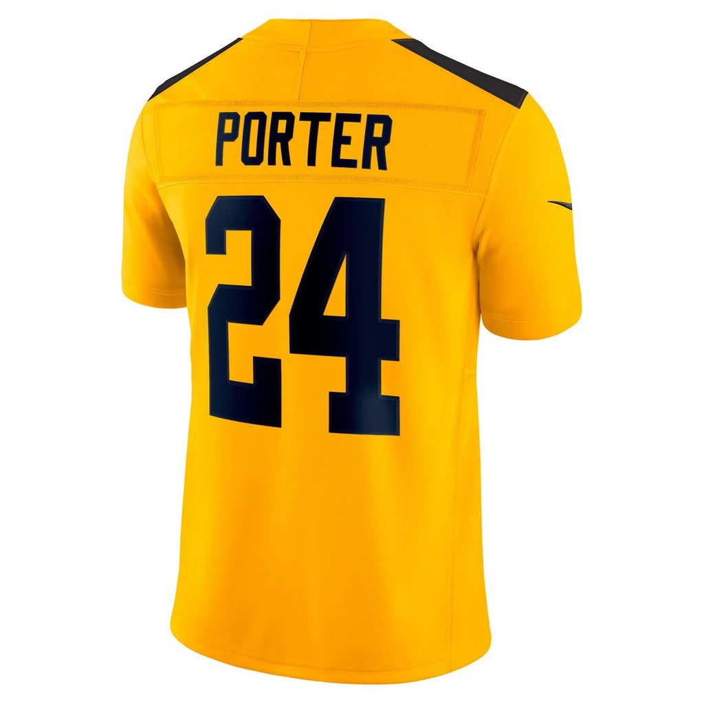 Joey Porter Jr. Pittsburgh Steelers Nike Vapor F.U.S.E. Limited Jersey - White Official NFL Team Apparel Football Fan Gear