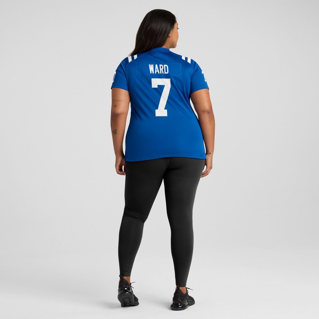Charvarius Ward Indianapolis Colts Nike Women's Team Game Jersey - Royal Official NFL Team Apparel Football Fan Gear