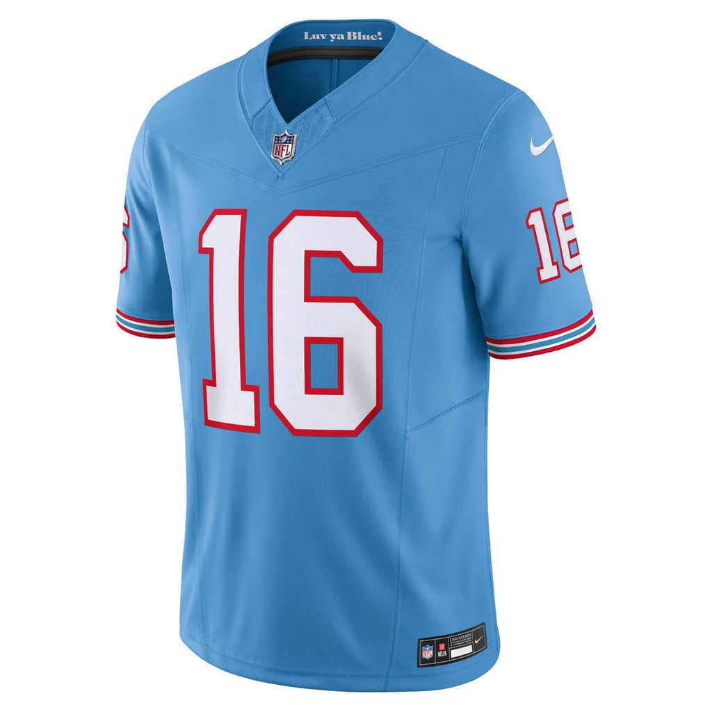 Treylon Burks Tennessee Titans Nike Vapor F.U.S.E. Limited Jersey - Light Blue Official NFL Team Apparel Football Fan Gear