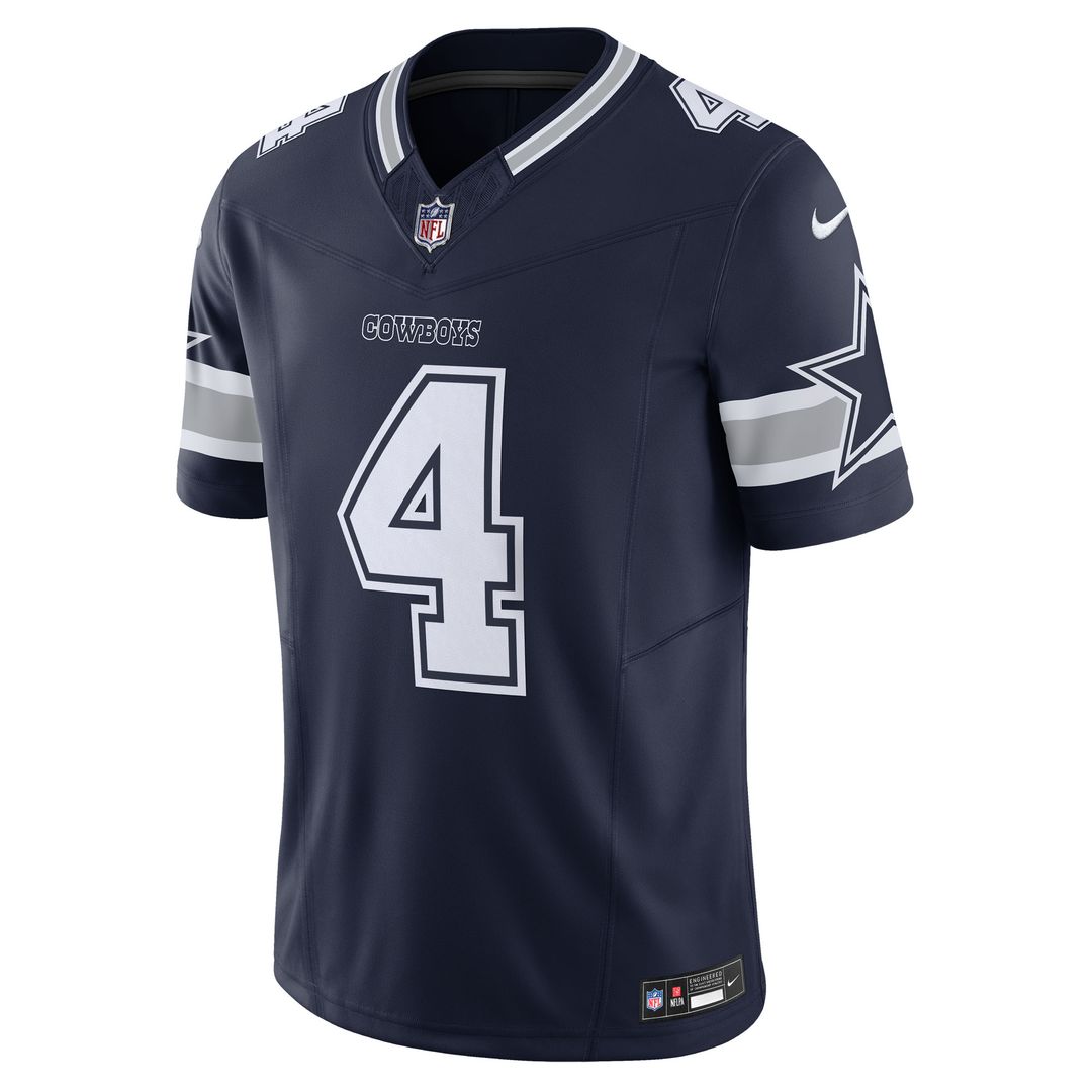 Dak Prescott Dallas Cowboys Nike Vapor F.U.S.E. Limited Jersey - Navy Official NFL Team Apparel Football Fan Gear