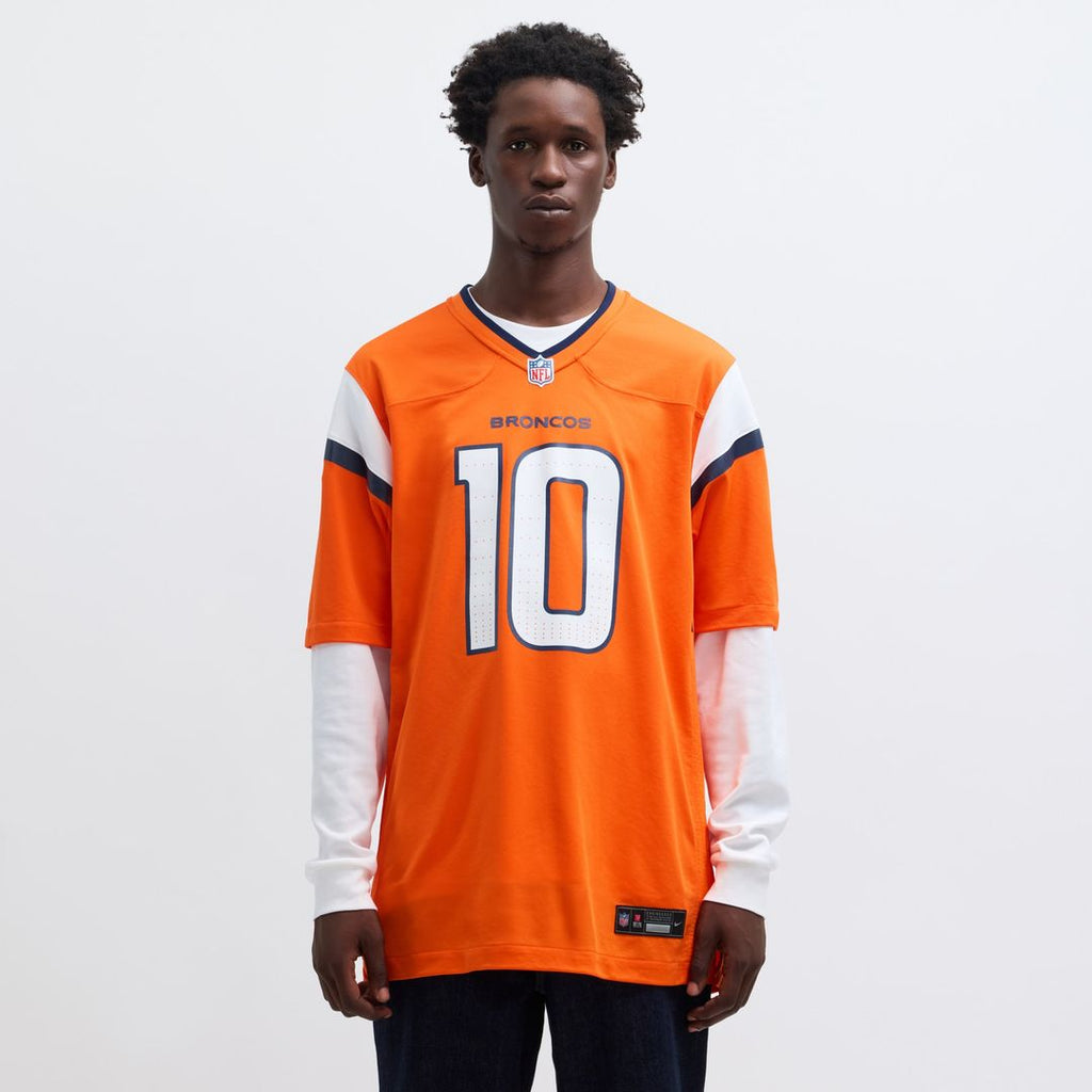 Bo Nix Denver Broncos Nike Player Game Jersey - Orange Official NFL Team Apparel Football Fan Gear