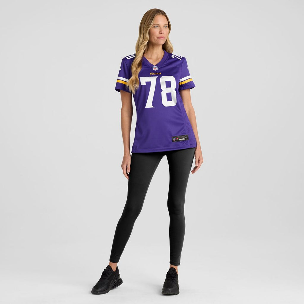 Ryan Kelly Minnesota Vikings Nike Women's Team Game Jersey - Purple Official NFL Team Apparel Football Fan Gear