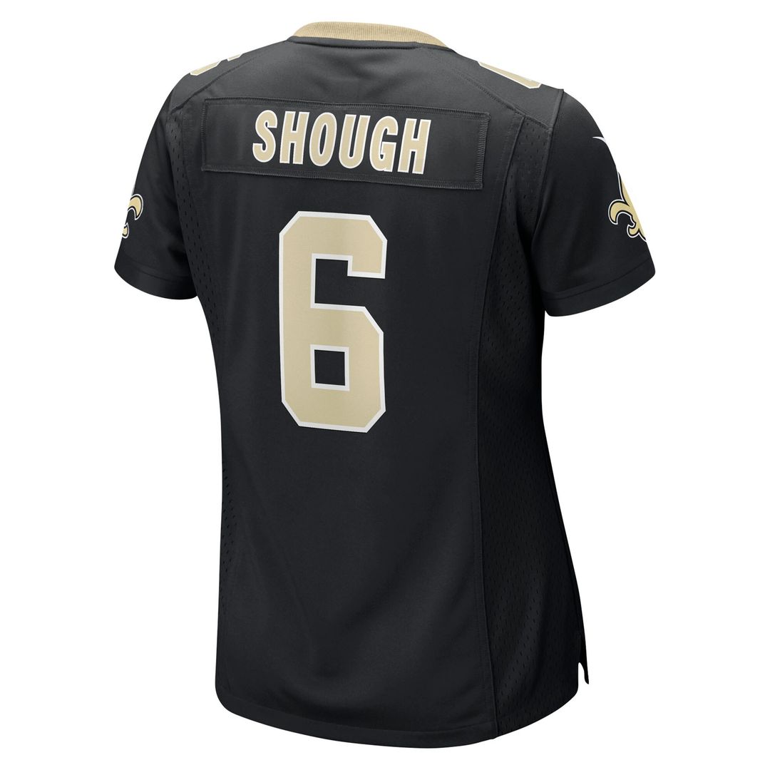 Tyler Shough New Orleans Saints Nike Women's Game Jersey - Black Official NFL Team Apparel Football Fan Gear