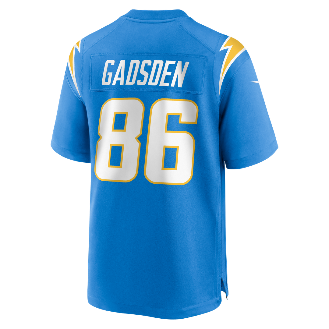 Oronde Gadsden Los Angeles Chargers Nike Alternate Charger Power Game Jersey - Gold Official NFL Team Apparel Football Fan Gear