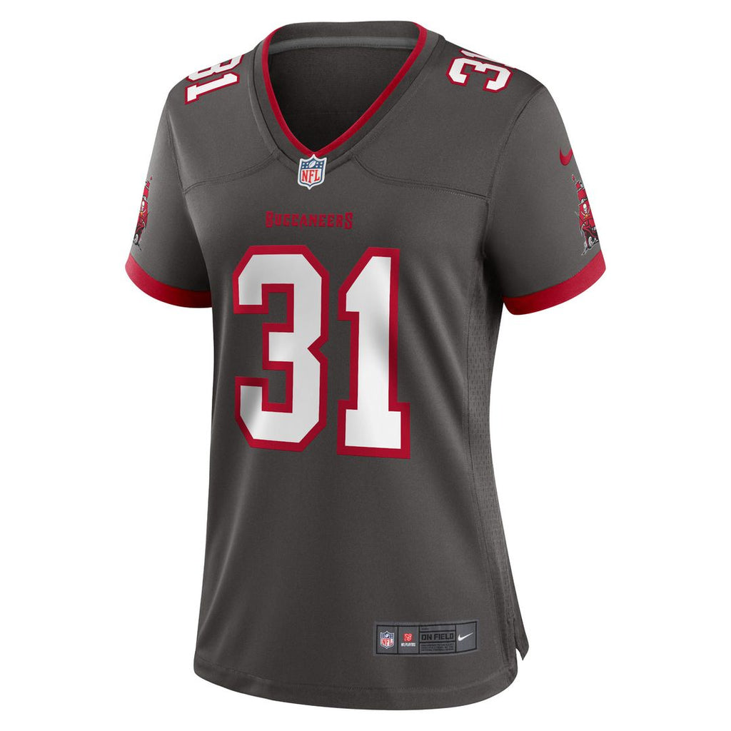 Antoine Winfield Jr. Tampa Bay Buccaneers Nike Women's Game Jersey - Pewter Official NFL Team Apparel Football Fan Gear
