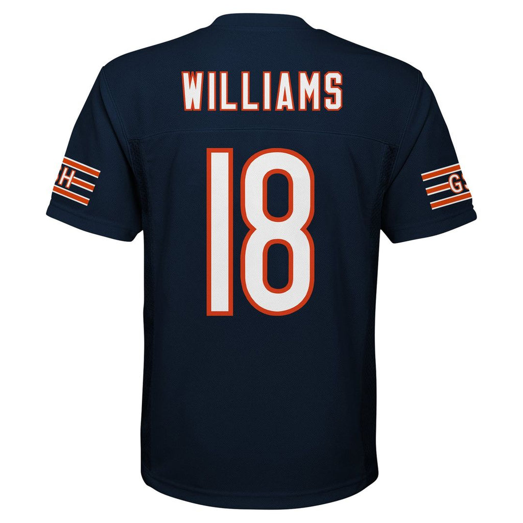 Caleb Williams Chicago Bears Youth Replica Player Jersey - Navy Official NFL Team Apparel Football Fan Gear