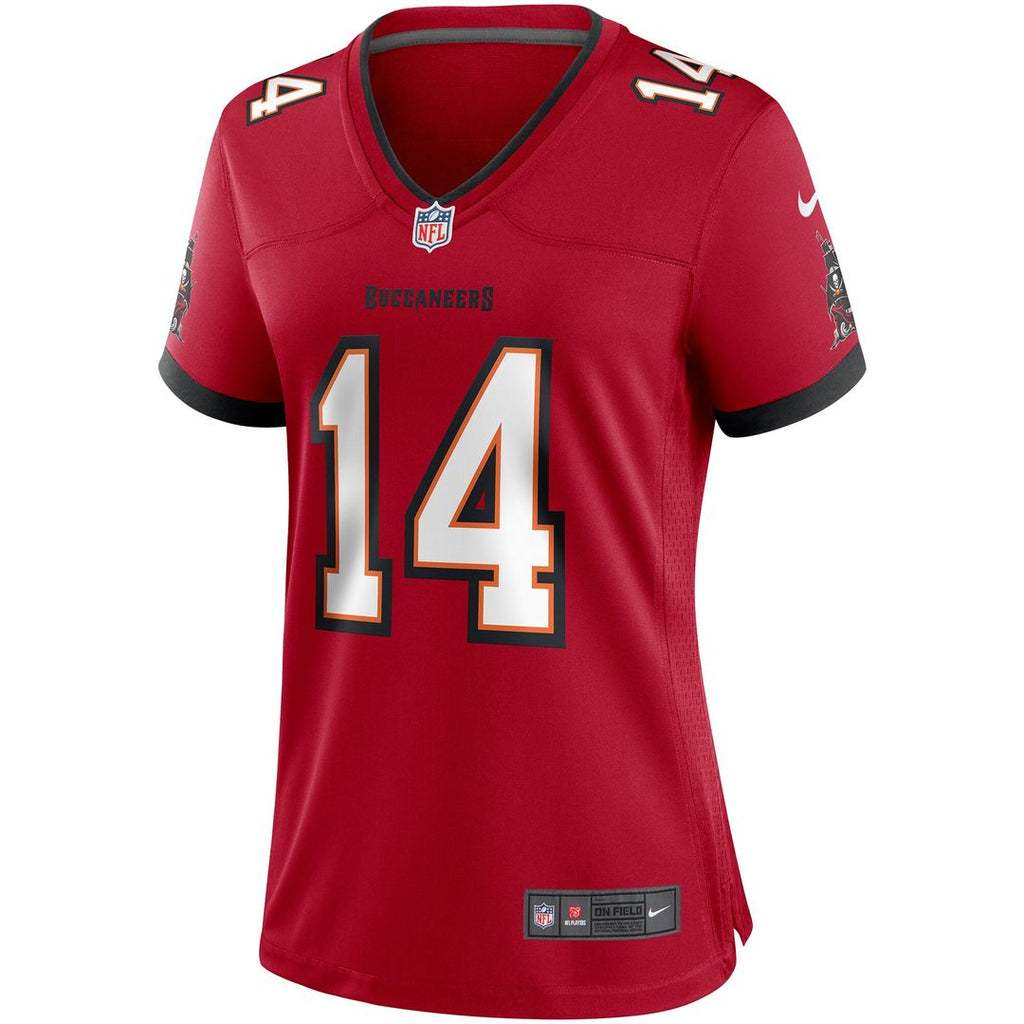 Brad Johnson Tampa Bay Buccaneers Nike Women's Game Retired Player Jersey - Red Official NFL Team Apparel Football Fan Gear
