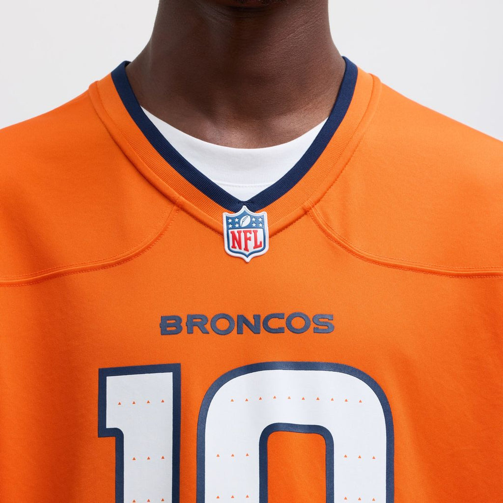 Bo Nix Denver Broncos Nike Player Game Jersey - Orange Official NFL Team Apparel Football Fan Gear
