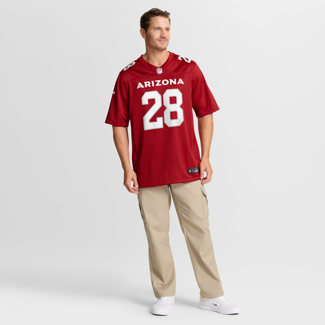 Elijah Jones Arizona Cardinals Nike Team Game Jersey - Cardinal Official NFL Team Apparel Football Fan Gear