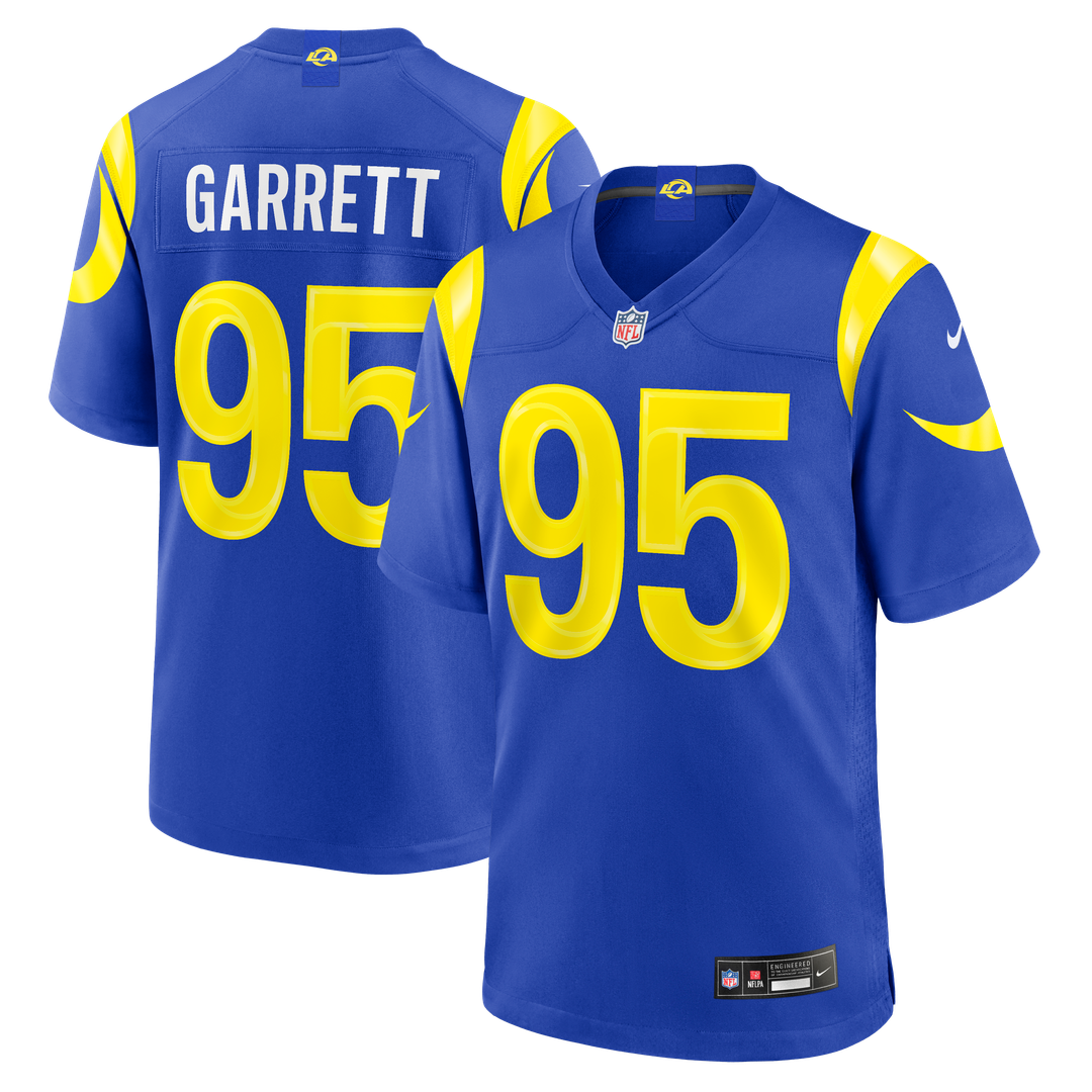Myles Garrett Los Angeles Rams Nike Youth Team Game Jersey - Royal Official NFL Team Apparel Football Fan Gear