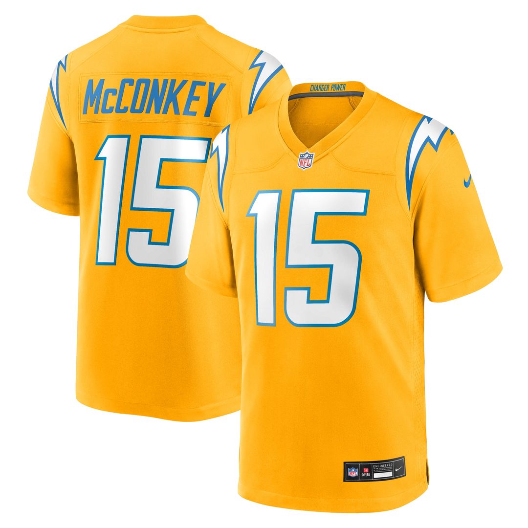 Ladd McConkey Los Angeles Chargers Nike Player Game Jersey - Powder Blue Official NFL Team Apparel Football Fan Gear