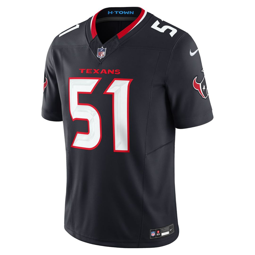 Will Anderson Jr. Houston Texans Nike Vapor F.U.S.E. Limited Jersey - Navy Official NFL Team Apparel Football Fan Gear