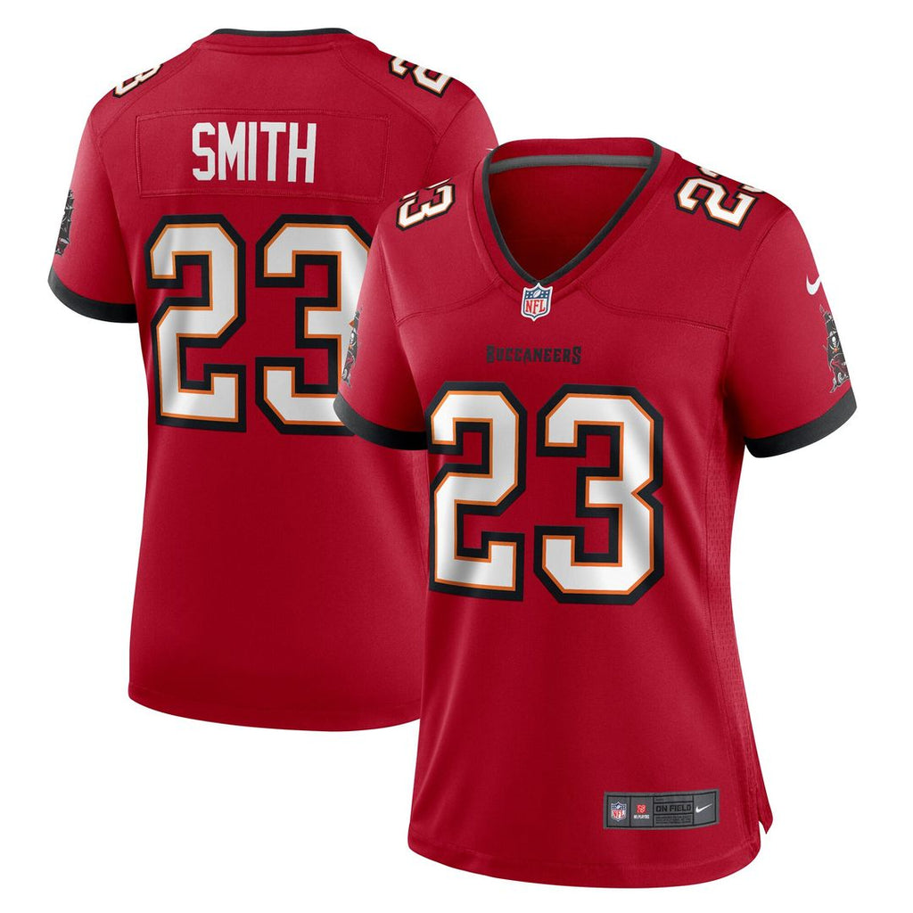 Tykee Smith Tampa Bay Buccaneers Nike Women's Team Game Jersey - Red Official NFL Team Apparel Football Fan Gear