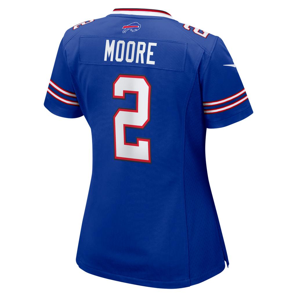 D.J. Moore Buffalo Bills Nike Women's Game Jersey - Royal Official NFL Team Apparel Football Fan Gear