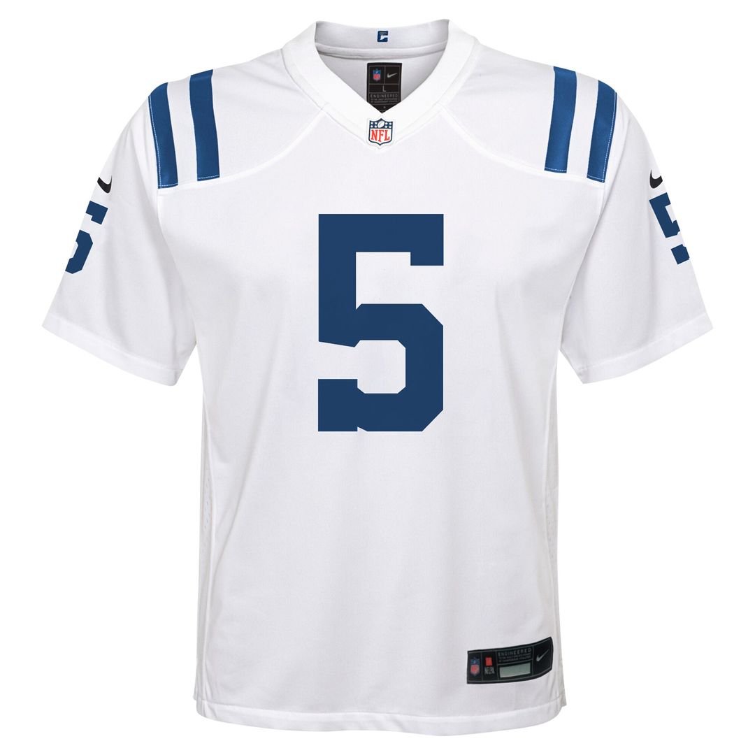 Indianapolis Colts Nike Youth Game Jersey - White Official NFL Team Apparel Football Fan Gear