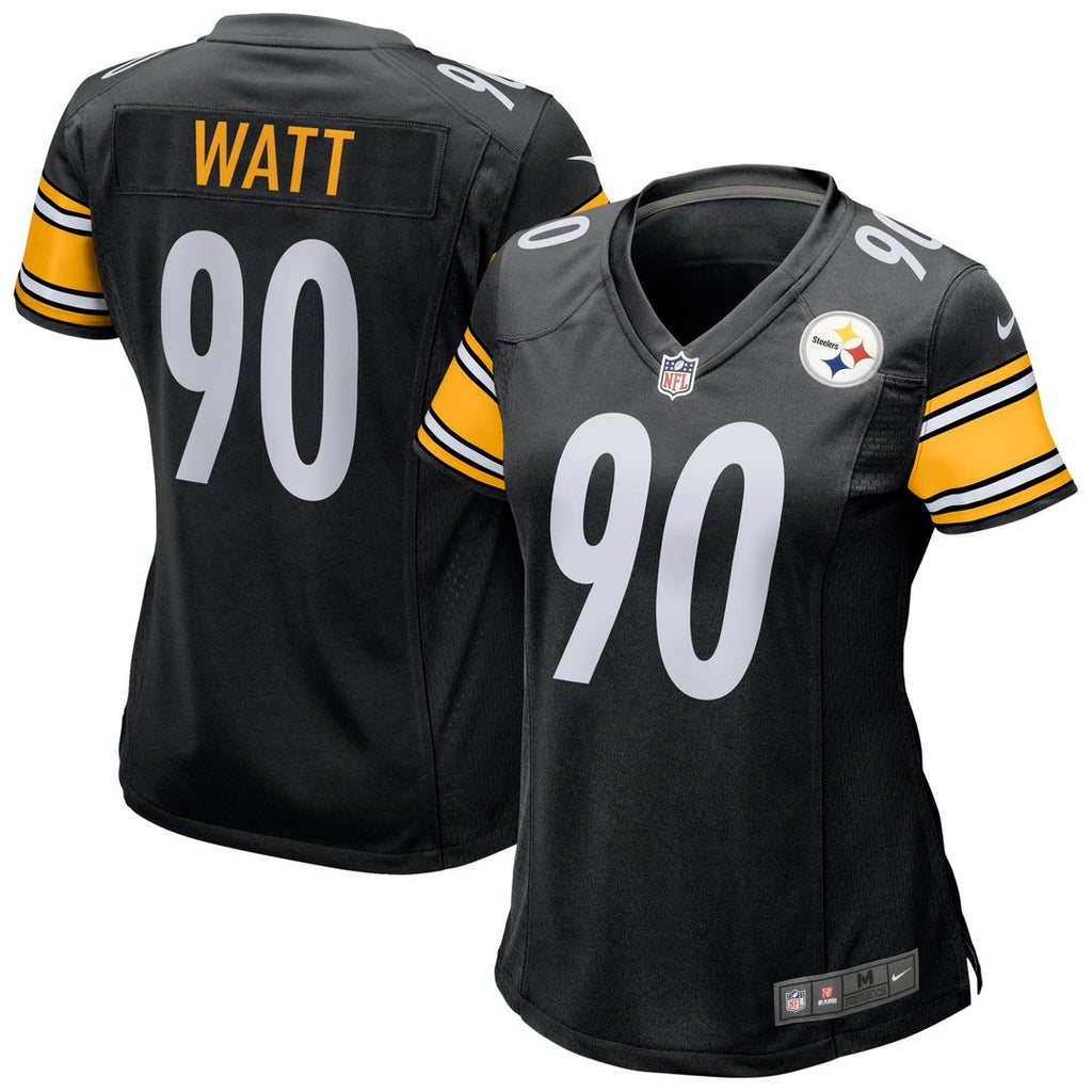 T.J. Watt Pittsburgh Steelers Nike Women's Game Jersey - Black Official NFL Team Apparel Football Fan Gear