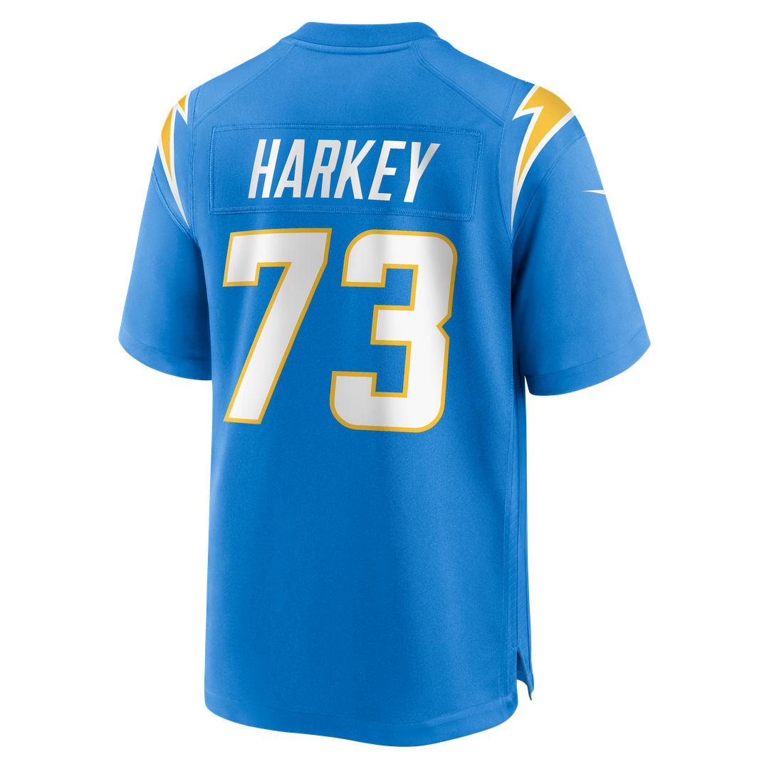 Alex Harkey Los Angeles Chargers Nike Team Game Jersey - Powder Blue Official NFL Team Apparel Football Fan Gear