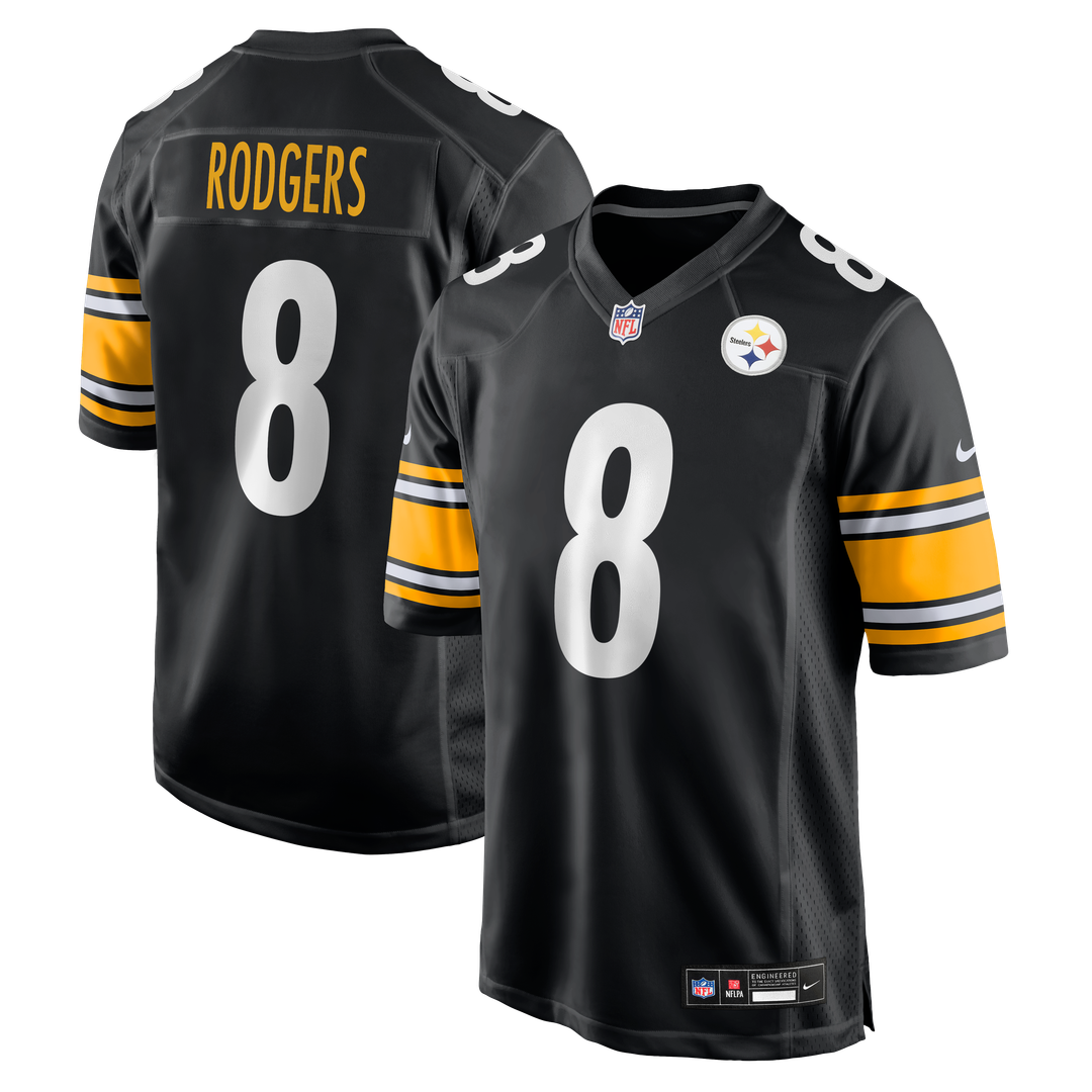 Aaron Rodgers Pittsburgh Steelers Nike Game Jersey - White Official NFL Team Apparel Football Fan Gear
