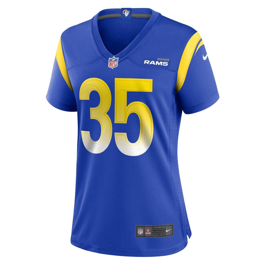 Jake Hummel Los Angeles Rams Nike Women's Game Player Jersey - Royal Official NFL Team Apparel Football Fan Gear