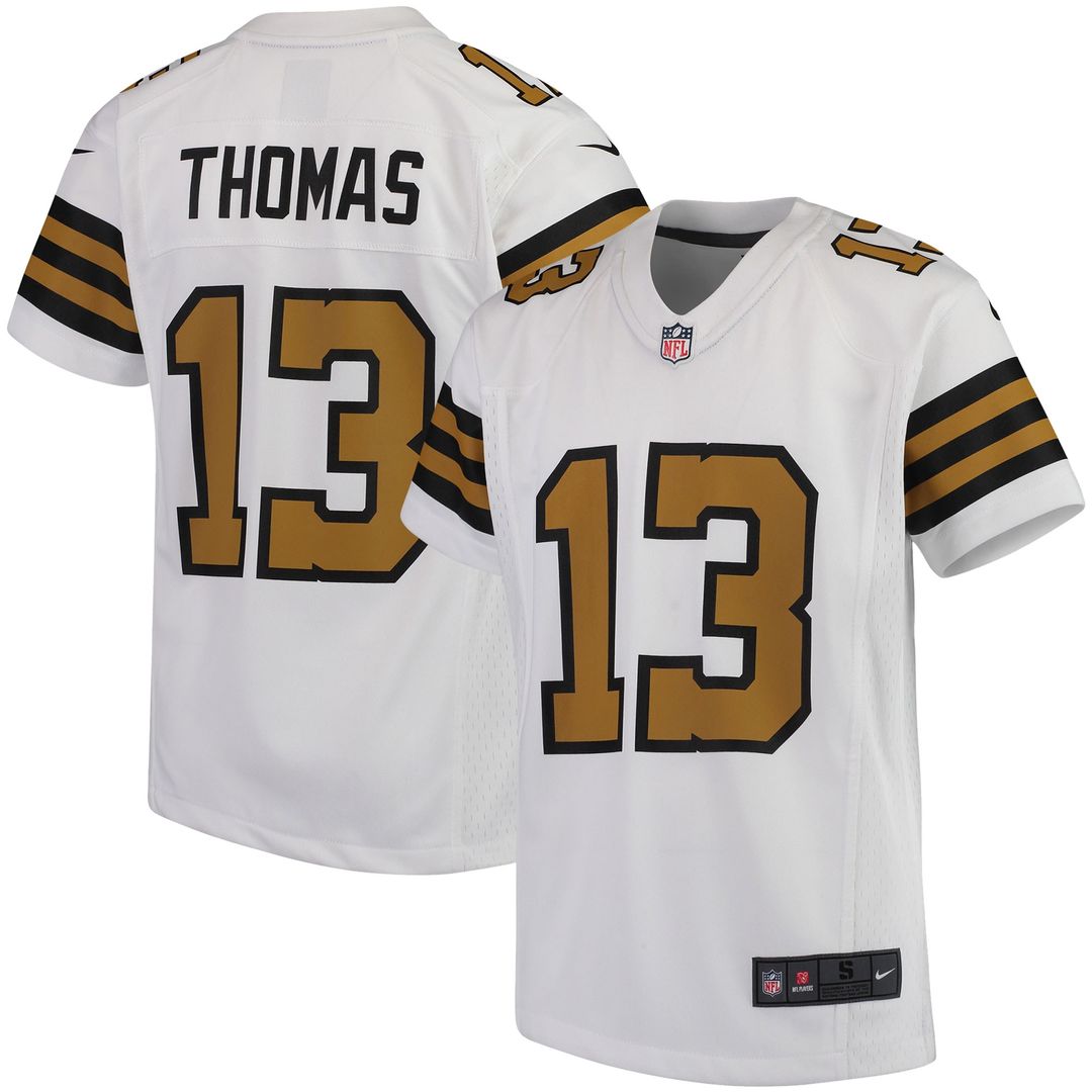 Michael Thomas New Orleans Saints Nike Youth Game Jersey - White Official NFL Team Apparel Football Fan Gear