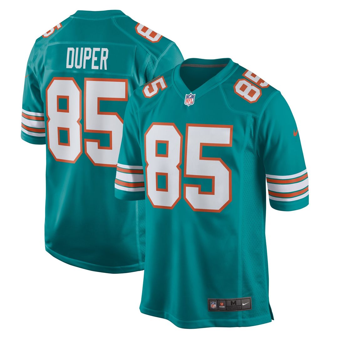 Mark Duper Miami Dolphins Nike Retired Player Jersey - Aqua Official NFL Team Apparel Football Fan Gear