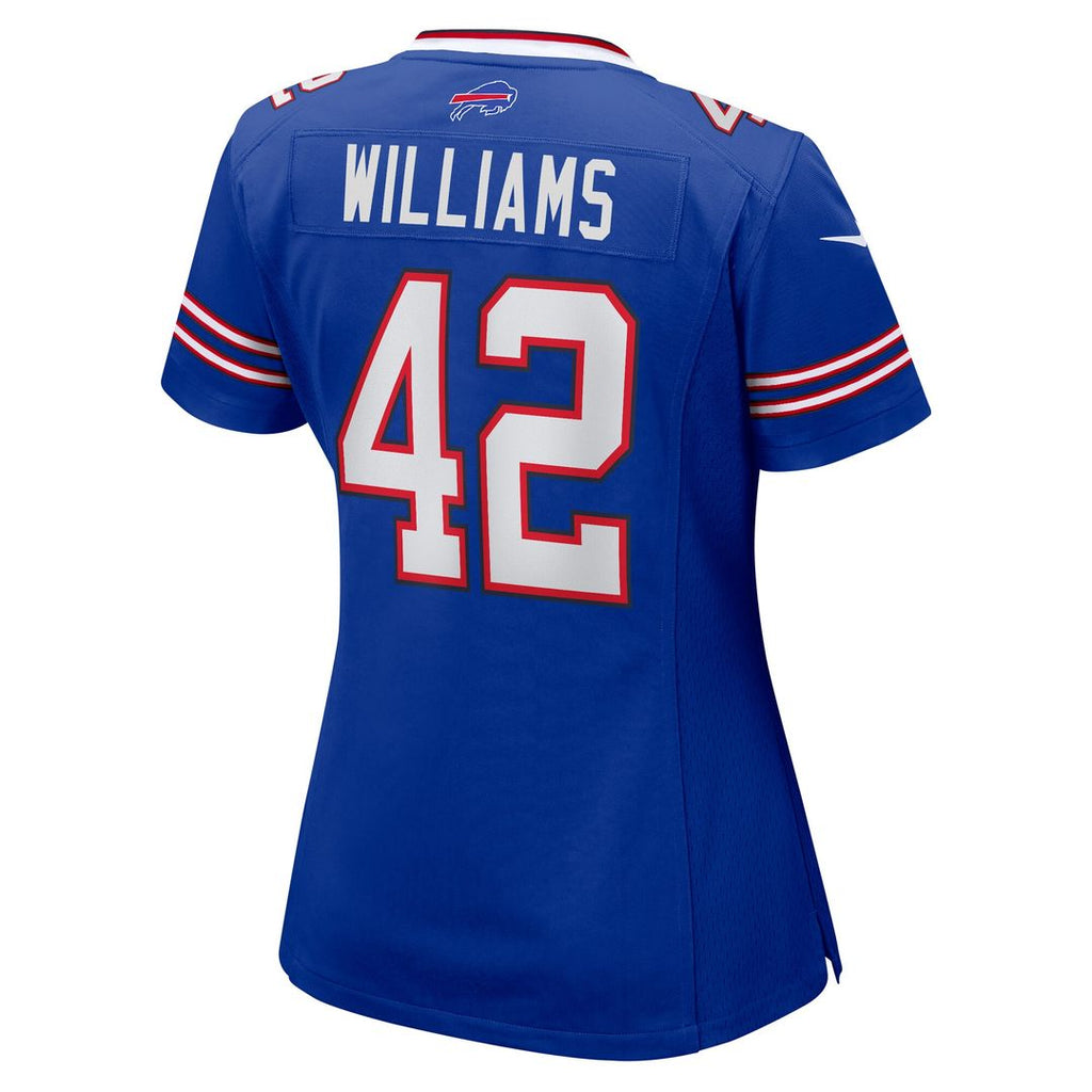 Dorian Williams Buffalo Bills Nike Women's Home Game Jersey - Royal Official NFL Team Apparel Football Fan Gear