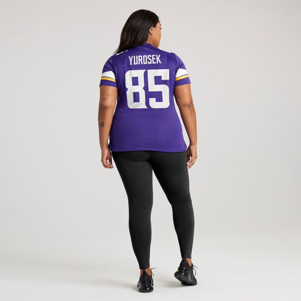 Ben Yurosek Minnesota Vikings Nike Women's Team Game Jersey - Purple Official NFL Team Apparel Football Fan Gear