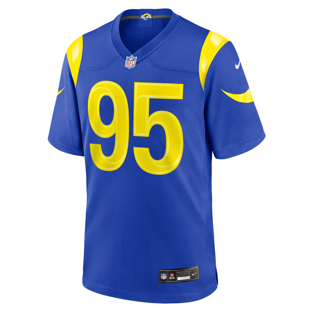 Myles Garrett Los Angeles Rams Nike Youth Team Game Jersey - Royal Official NFL Team Apparel Football Fan Gear