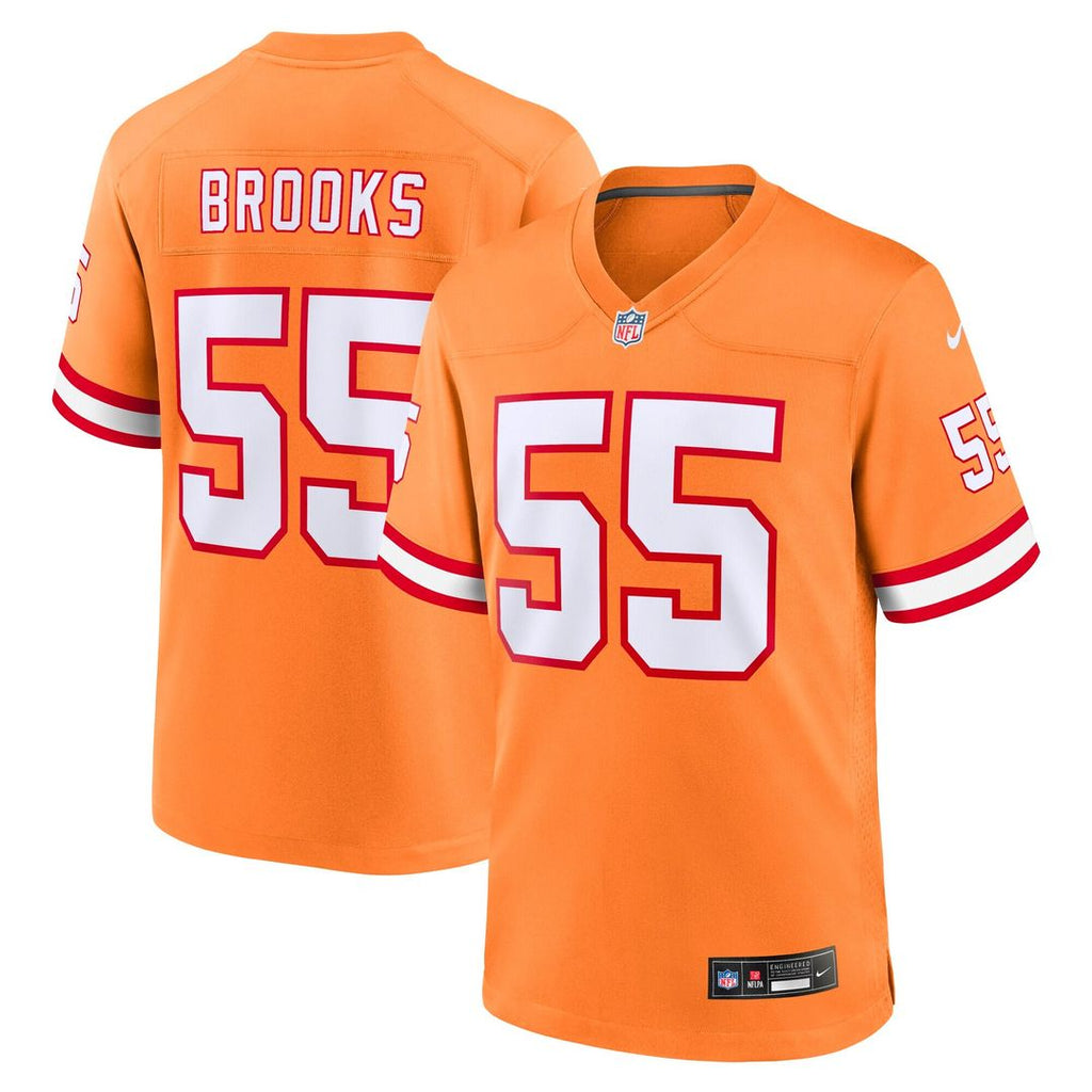 Derrick Brooks Tampa Bay Buccaneers Nike Youth Retired Player Game Jersey - Orange Official NFL Team Apparel Football Fan Gear