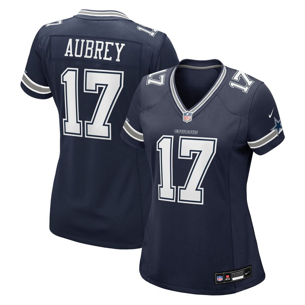 Brandon Aubrey Dallas Cowboys Nike Women's Team Game Jersey - Navy Official NFL Team Apparel Football Fan Gear