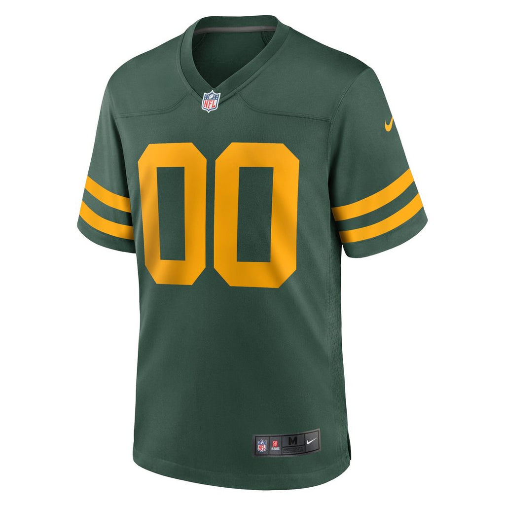 Green Bay Packers Nike Alternate Custom Jersey - Green Official NFL Team Apparel Football Fan Gear