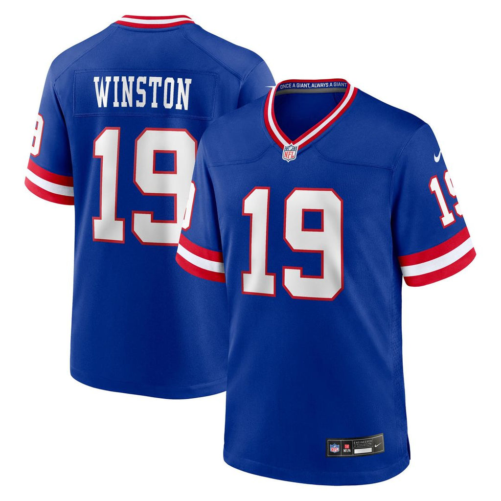 Jameis Winston New York Giants Nike Alternate 2 Game Jersey - Royal Official NFL Team Apparel Football Fan Gear
