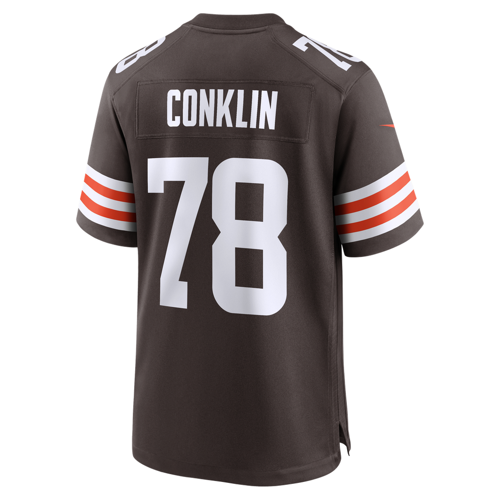 Jack Conklin Cleveland Browns Nike Game Player Jersey - Brown Official NFL Team Apparel Football Fan Gear