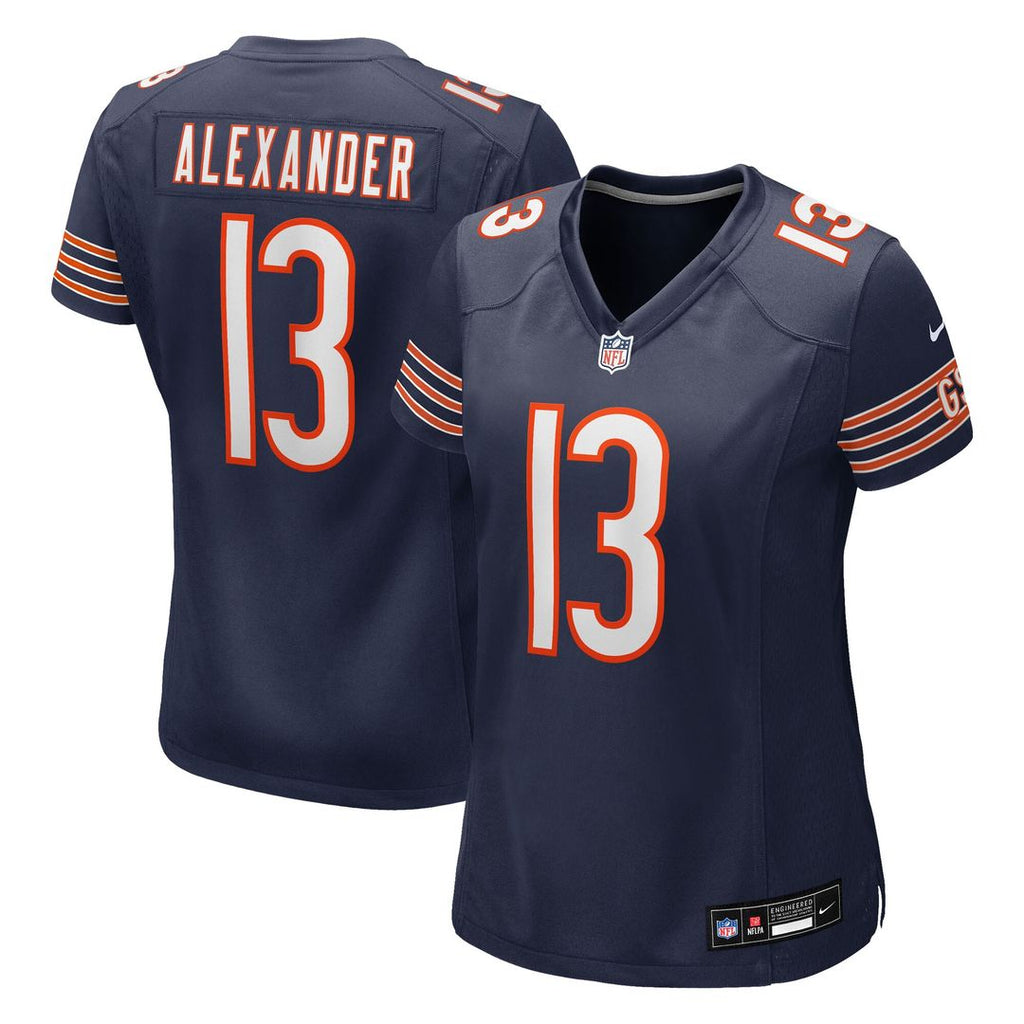 Maurice Alexander Chicago Bears Nike Women's Team Game Jersey - Navy Official NFL Team Apparel Football Fan Gear