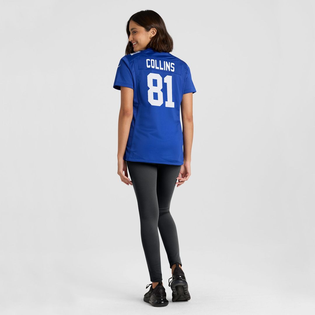 Beaux Collins New York Giants Nike Women's Team Game Jersey - Royal Official NFL Team Apparel Football Fan Gear