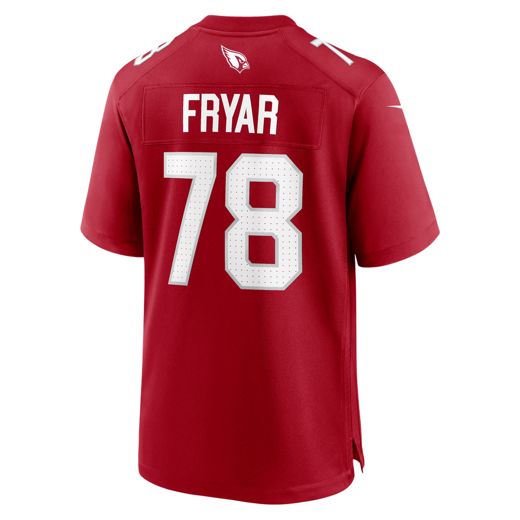 Josh Fryar Arizona Cardinals Nike Team Game Jersey - Cardinal Official NFL Team Apparel Football Fan Gear