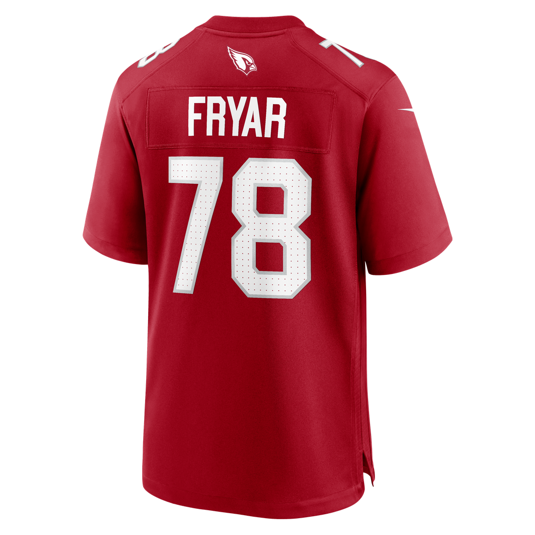 Josh Fryar Arizona Cardinals Nike Team Game Jersey - Cardinal Official NFL Team Apparel Football Fan Gear