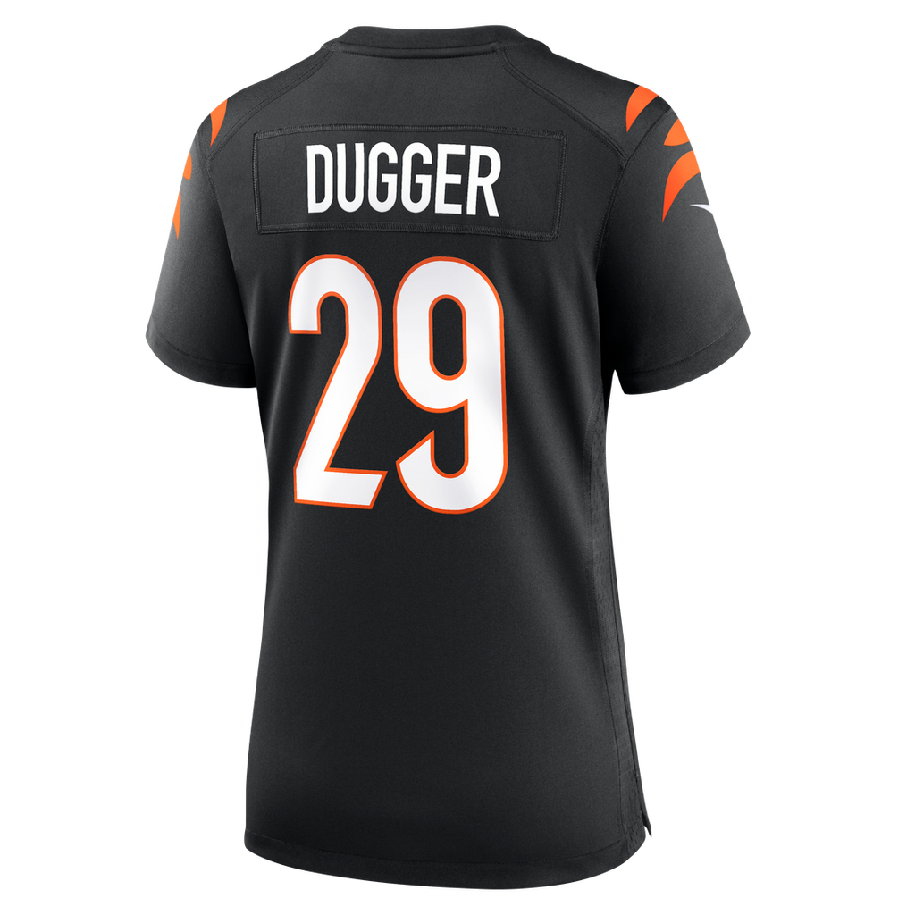 Kyle Dugger Cincinnati Bengals Nike Women's Team Game Jersey - Black Official NFL Team Apparel Football Fan Gear