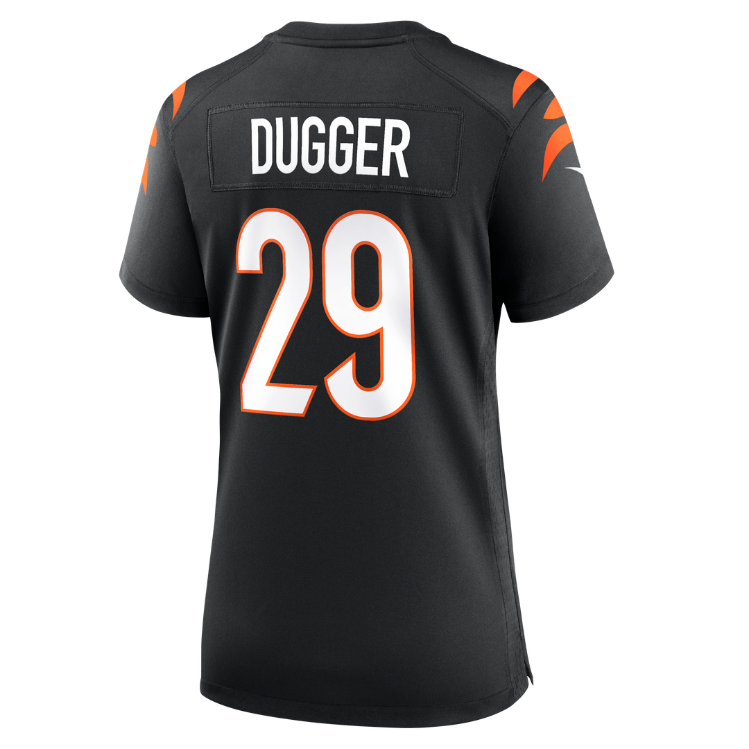 Kyle Dugger Cincinnati Bengals Nike Women's Team Game Jersey - Black Official NFL Team Apparel Football Fan Gear