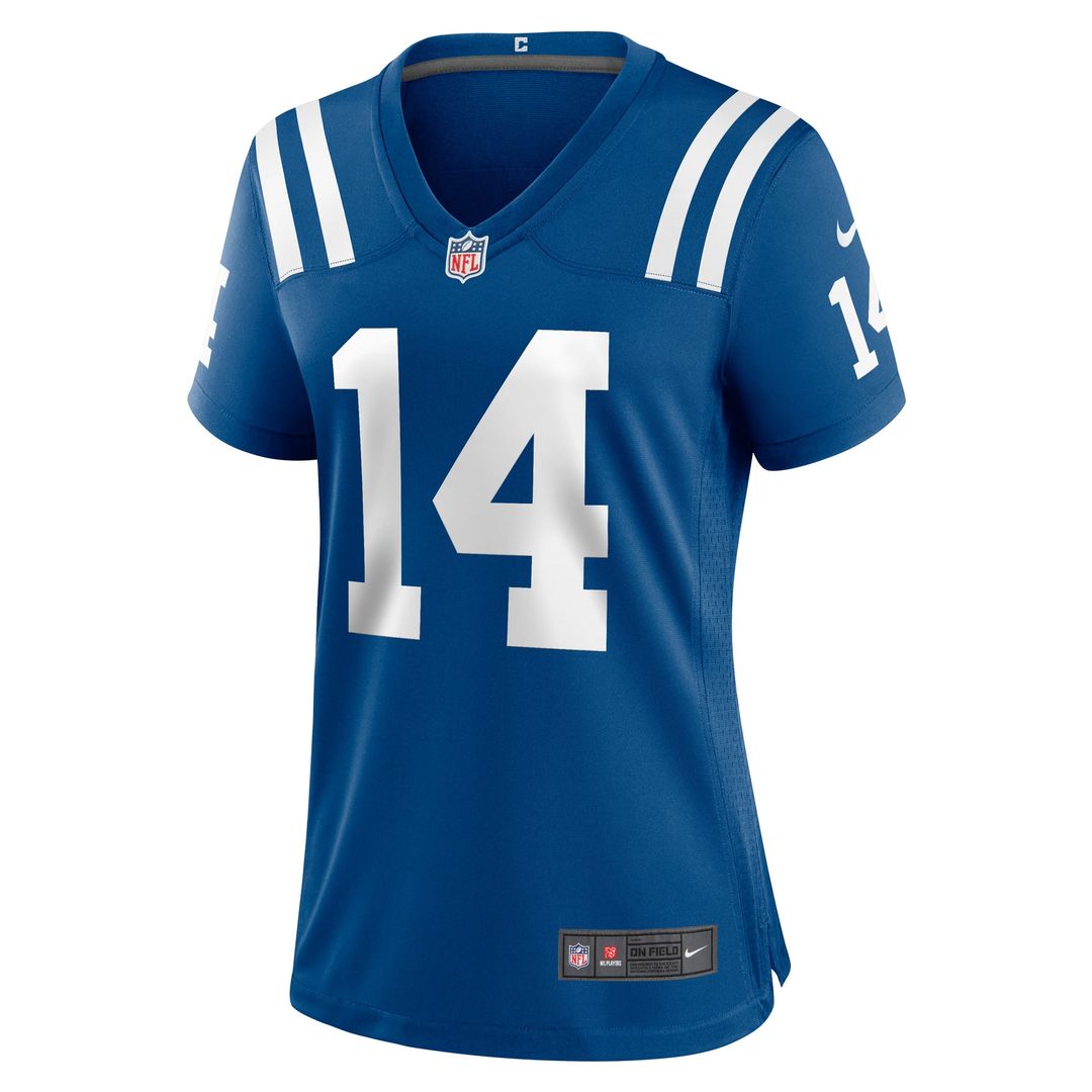Alec Pierce Indianapolis Colts Nike Women's Indiana Nights Alternate Game Jersey - Royal Official NFL Team Apparel Football Fan Gear
