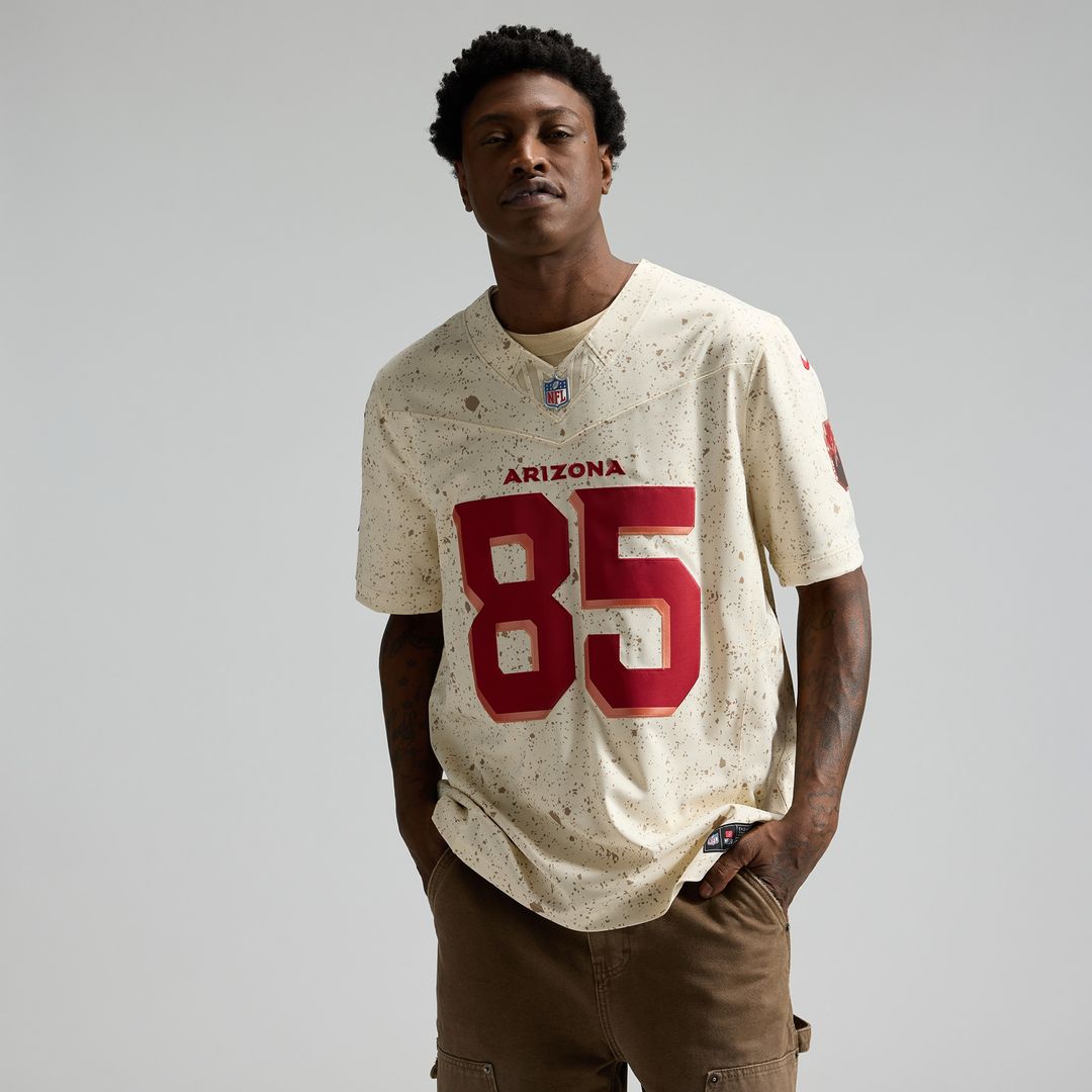 Trey McBride Arizona Cardinals Nike 2025 Rivalries Collection Stitched Limited Jersey - Natural Official NFL Team Apparel Football Fan Gear