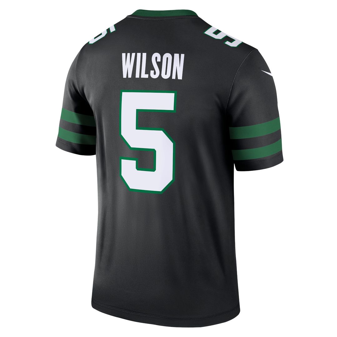Garrett Wilson New York Jets Nike Legend Player Performance Top - Black NFL Fan Gear Popular Style